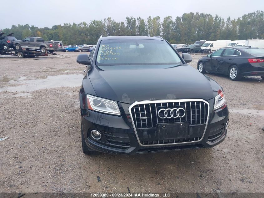 2015 Audi Q5 VIN: WA1VFCFP2FA031323 Lot: 12099389