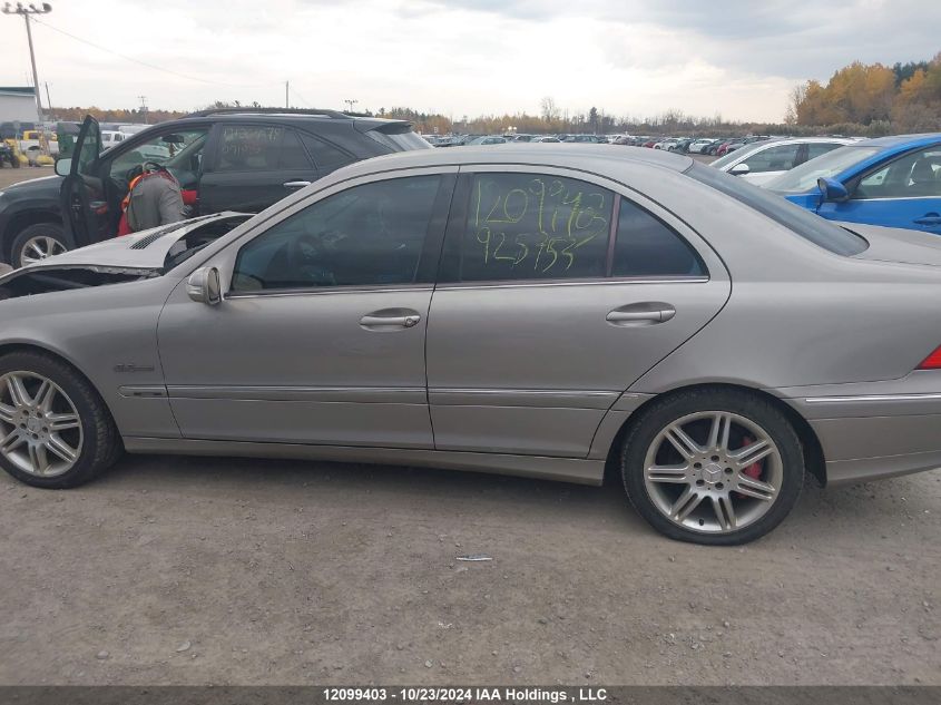 2007 Mercedes-Benz C-Class VIN: WDBRF54H37F925753 Lot: 12099403