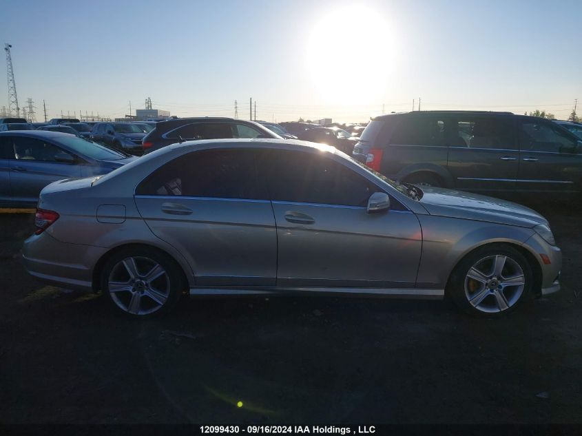 2010 Mercedes-Benz C 300 4Matic VIN: WDDGF8BB6AF373008 Lot: 12099430