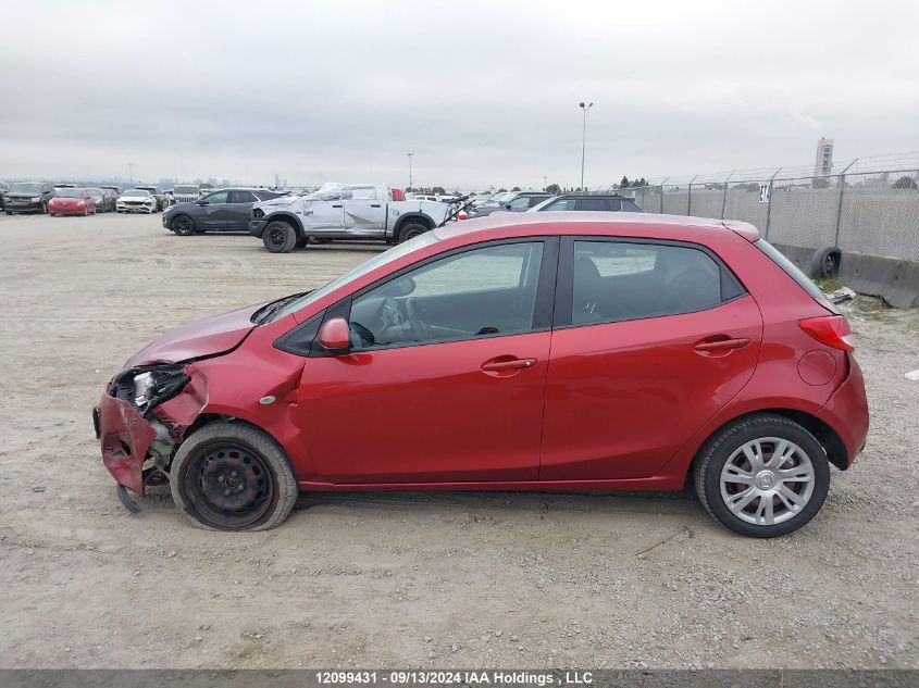 2014 Mazda Mazda2 VIN: JM1DE1KY2E0189625 Lot: 12099431