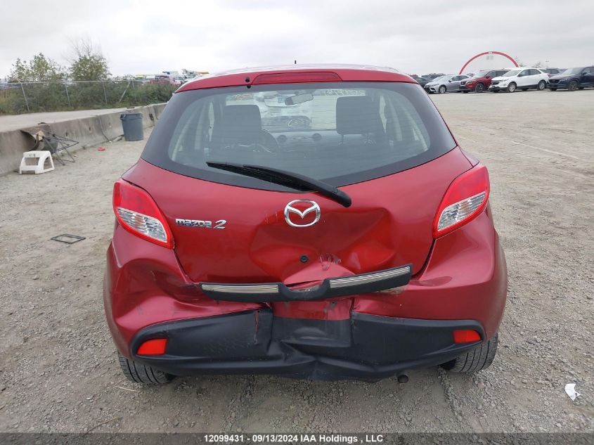 2014 Mazda Mazda2 VIN: JM1DE1KY2E0189625 Lot: 12099431