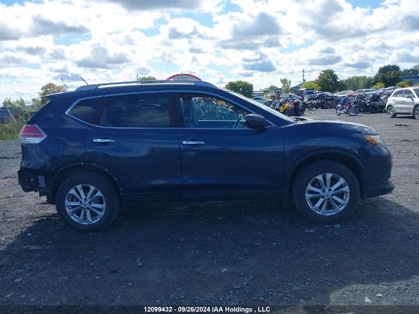 2016 Nissan Rogue VIN: 5N1AT2MV2GC840802 Lot: 12099432