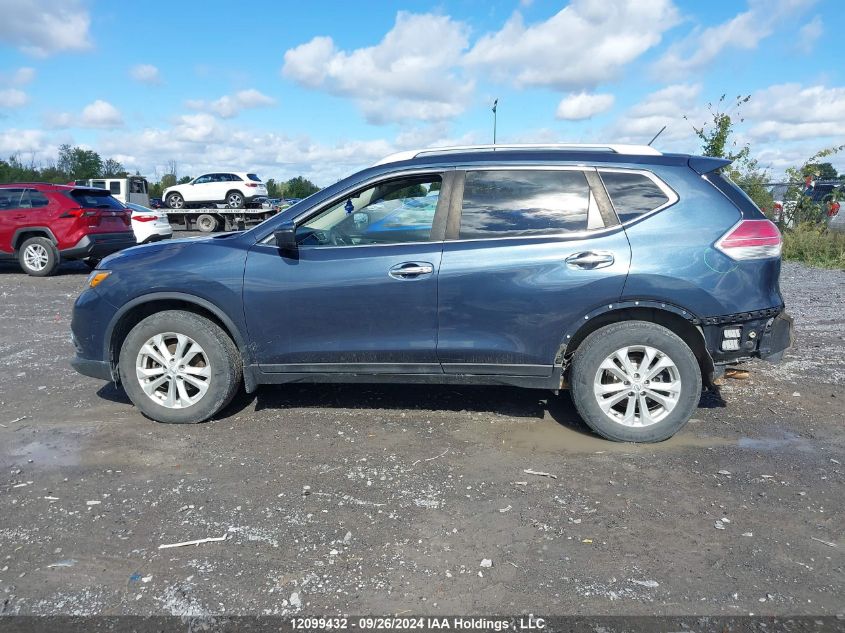 2016 Nissan Rogue VIN: 5N1AT2MV2GC840802 Lot: 12099432