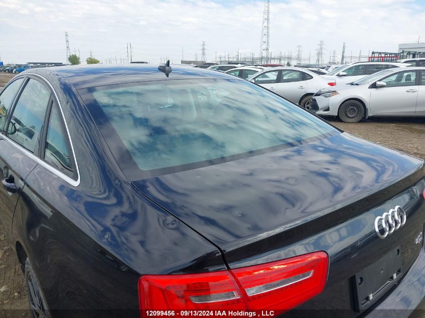 2013 Audi A6 VIN: WAUFFCFC2DN074554 Lot: 12099456