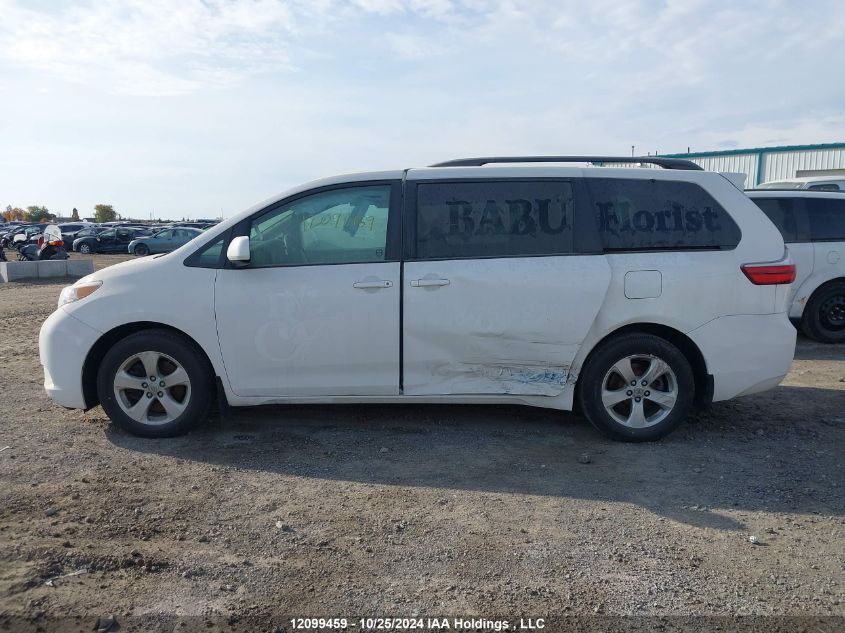 2016 Toyota Sienna Le V6 VIN: 5TDKK3DC8GS765750 Lot: 12099459