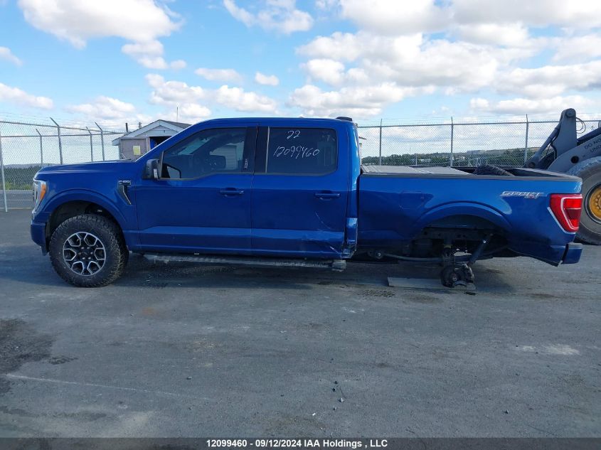 2022 Ford F-150 Xlt VIN: 1FTFW1E8XNFA32939 Lot: 12099460