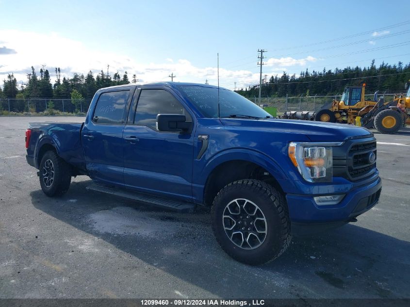 2022 Ford F-150 Xlt VIN: 1FTFW1E8XNFA32939 Lot: 12099460