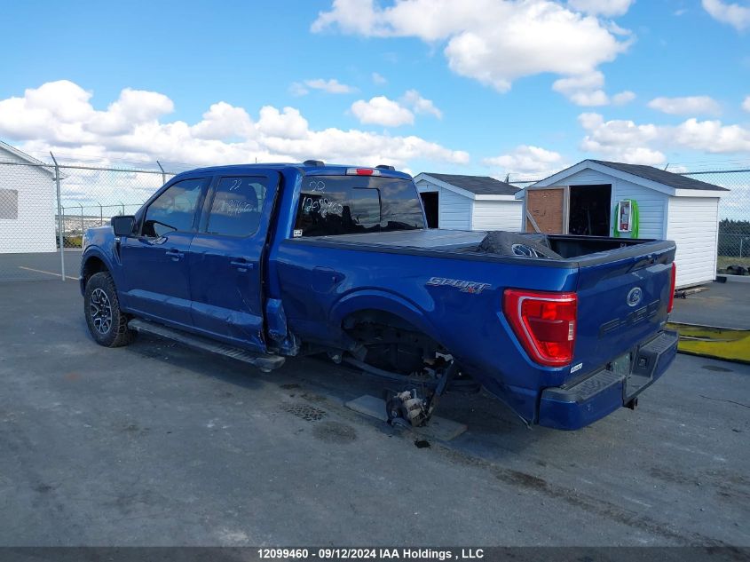 2022 Ford F-150 Xlt VIN: 1FTFW1E8XNFA32939 Lot: 12099460