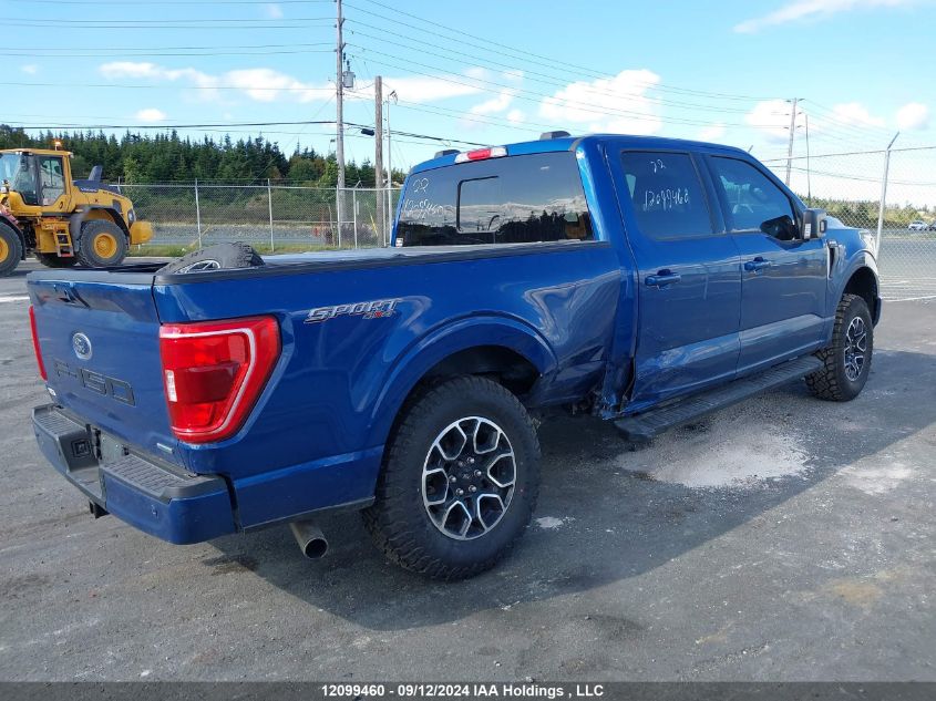 2022 Ford F-150 Xlt VIN: 1FTFW1E8XNFA32939 Lot: 12099460