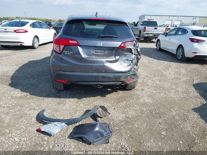 2016 Honda Hr-V VIN: 3CZRU6H59GM110027 Lot: 12099467