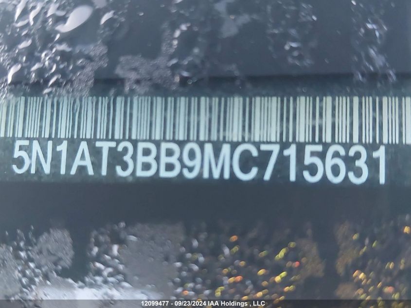 5N1AT3BB9MC715631 2021 NISSAN ROGUE - Image 19