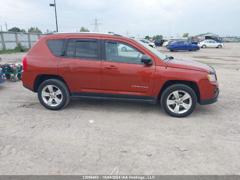 2012 Jeep Compass VIN: 1C4NJCAB5CD642781 Lot: 12099483