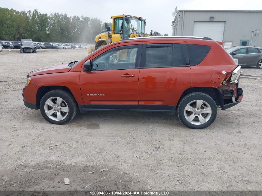 2012 Jeep Compass VIN: 1C4NJCAB5CD642781 Lot: 12099483