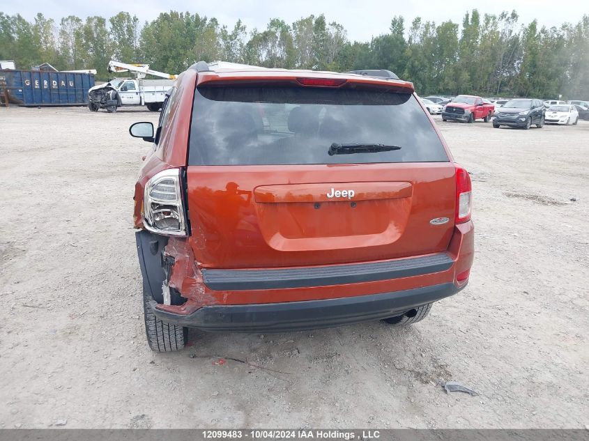 2012 Jeep Compass VIN: 1C4NJCAB5CD642781 Lot: 12099483