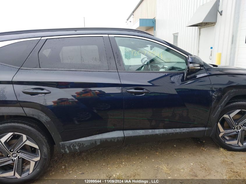 2022 Hyundai Tucson Ultimate Hybrid Awd VIN: KM8JCCA18NU054694 Lot: 12099544