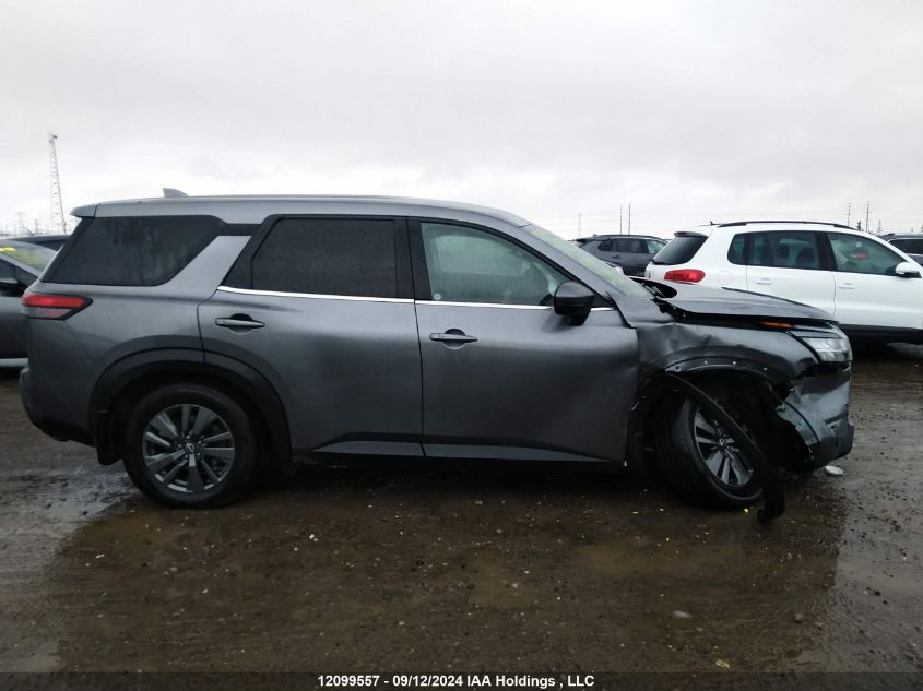 2022 Nissan Pathfinder S VIN: 5N1DR3AC5NC234122 Lot: 12099557