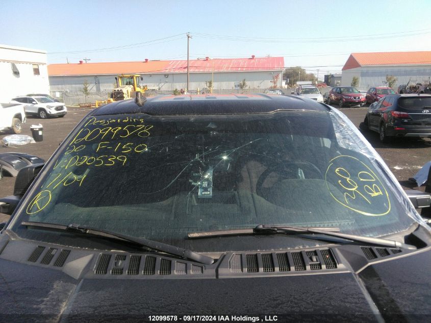 2020 Ford F150 Supercrew VIN: 1FTFW1E57LKD20539 Lot: 12099578