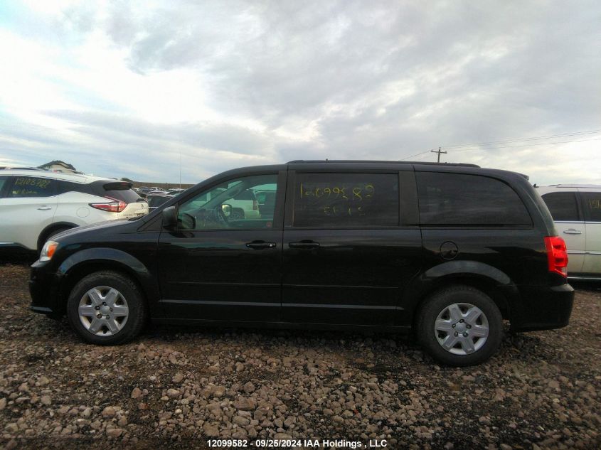 2012 Dodge Grand Caravan Se VIN: 2C4RDGBG5CR424606 Lot: 12099582