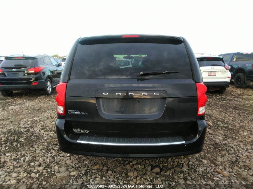 2012 Dodge Grand Caravan Se VIN: 2C4RDGBG5CR424606 Lot: 12099582