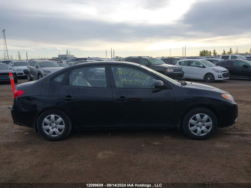 KMHDU4BD9AU032576 2010 Hyundai Elantra Blue/Gls/Se