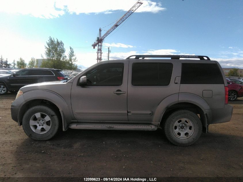 2006 Nissan Pathfinder Le/Se/Xe VIN: 5N1AR18W66C627104 Lot: 12099623