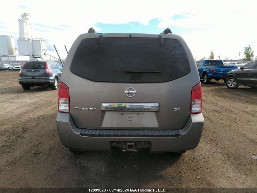 2006 Nissan Pathfinder Le/Se/Xe VIN: 5N1AR18W66C627104 Lot: 12099623