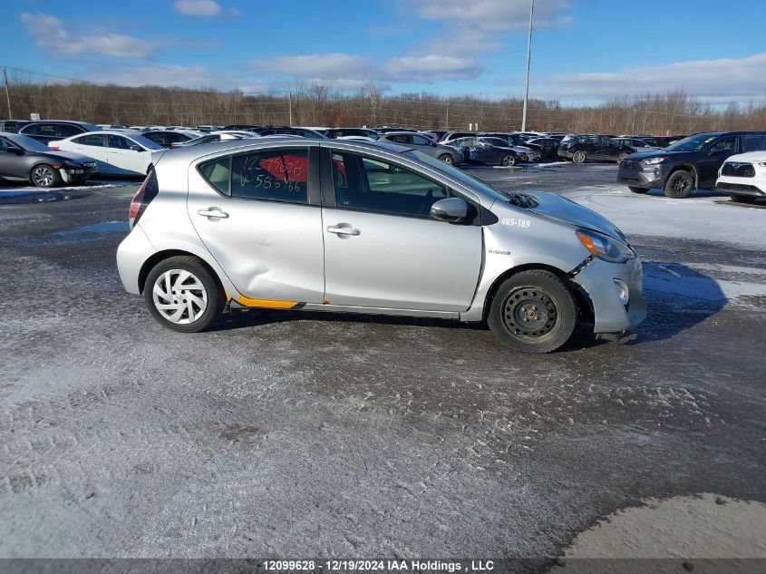 2015 Toyota Prius C VIN: JTDKDTB38F1585466 Lot: 12099628