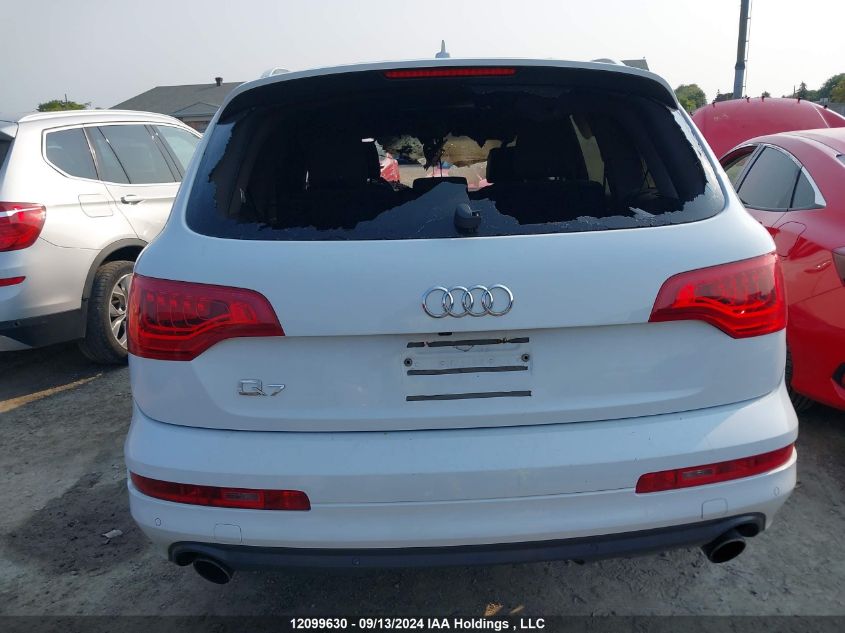 2012 Audi Q7 Premium Plus VIN: WA1LGAFE9CD008929 Lot: 12099630