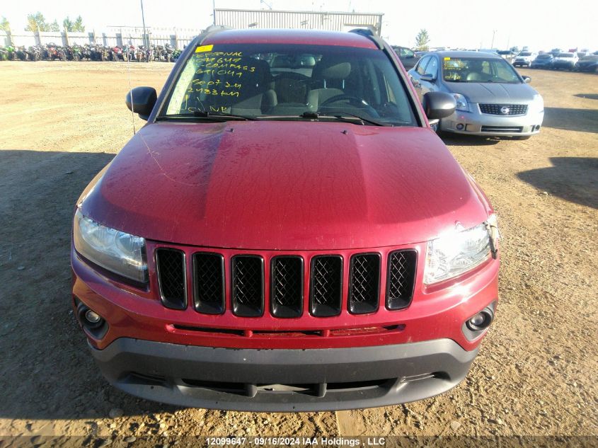 2012 Jeep Compass VIN: 1C4NJDAB9CD691049 Lot: 12099647