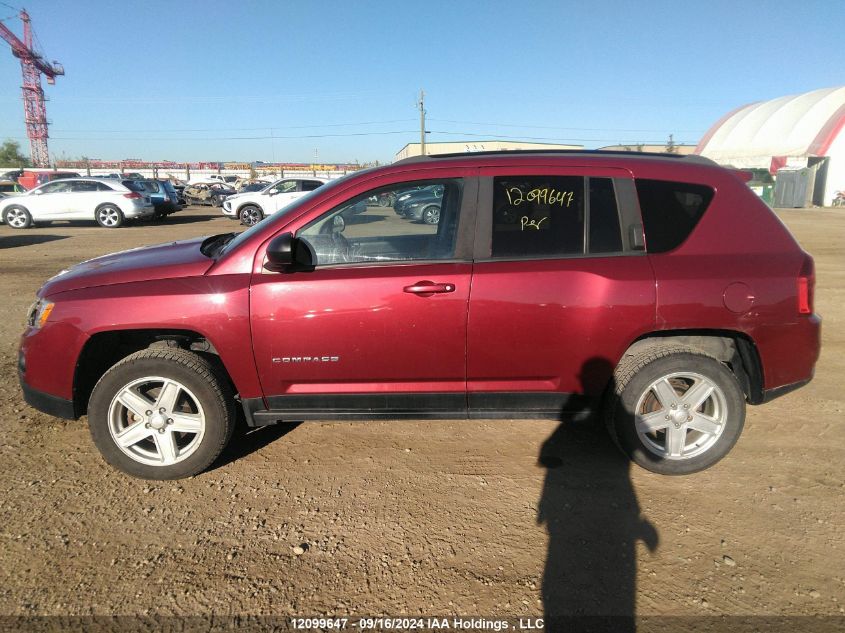 2012 Jeep Compass VIN: 1C4NJDAB9CD691049 Lot: 12099647