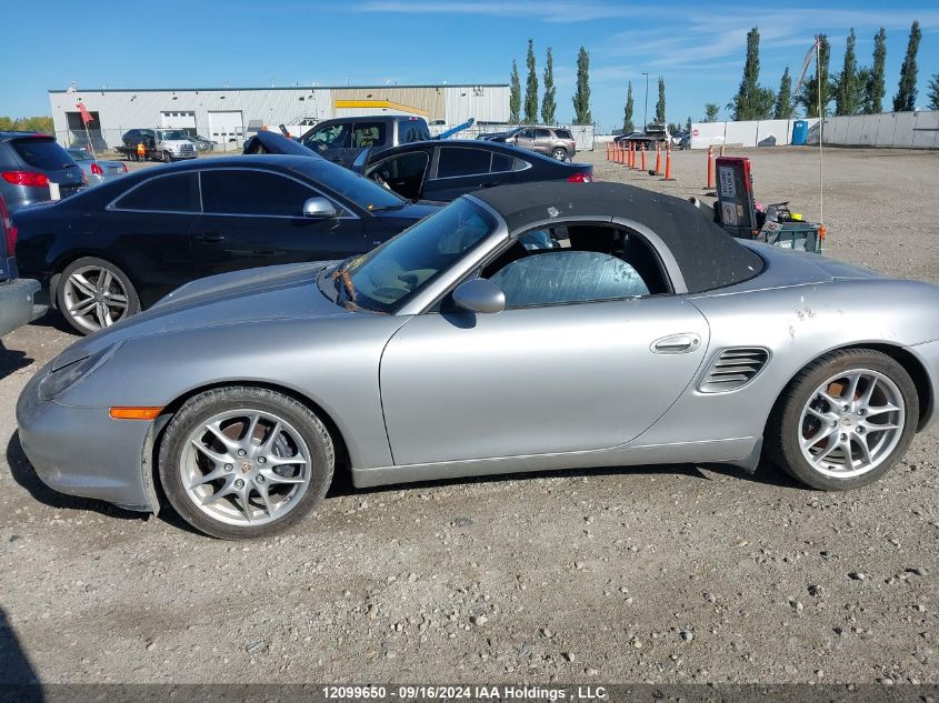 2004 Porsche Boxster VIN: WP0CA29804S620856 Lot: 12099650