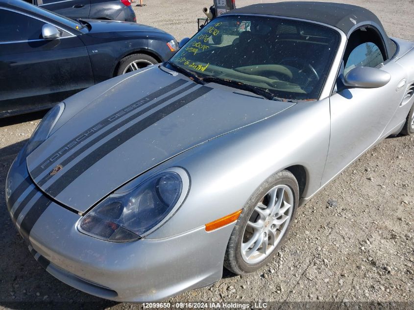 2004 Porsche Boxster VIN: WP0CA29804S620856 Lot: 12099650