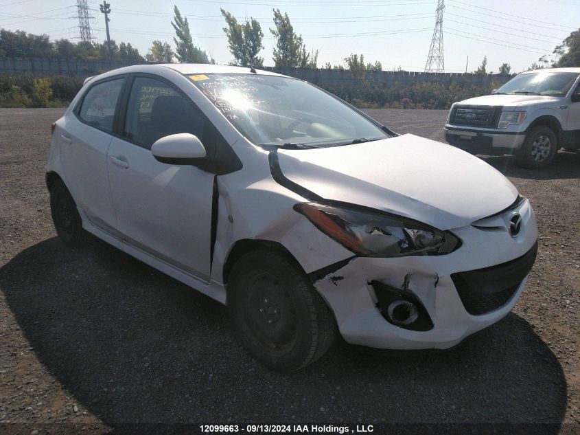 2011 Mazda Mazda2 VIN: JM1DE1HYXB0121446 Lot: 12099663