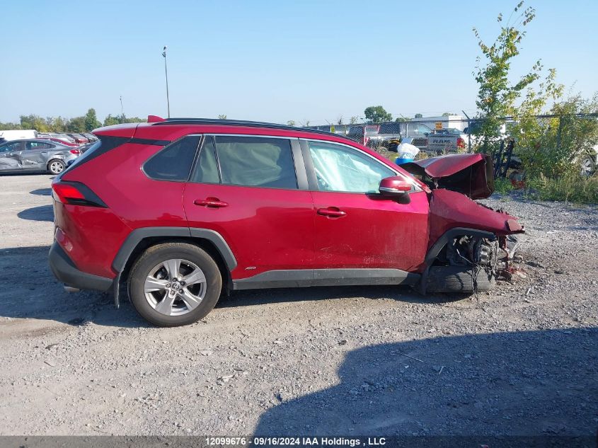 2022 Toyota Rav4 Hybrid Xle VIN: 2T3RWRFV1NW131339 Lot: 12099676