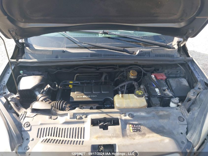 2014 Chevrolet Trax VIN: 3GNCJKEB0EL165323 Lot: 12099677