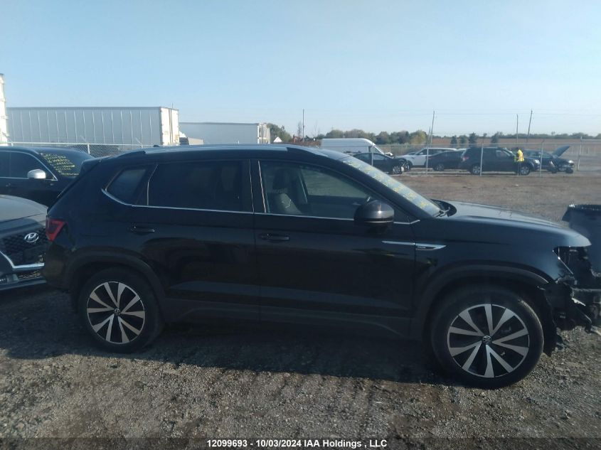 2023 Volkswagen Taos VIN: 3VV7X7B24PM317936 Lot: 12099693