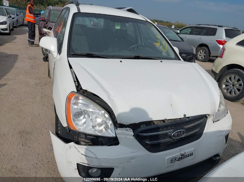 2009 Kia Rondo Lx/Ex VIN: KNAFG528697269918 Lot: 12099695