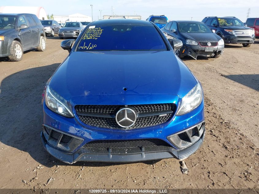 2017 Mercedes-Benz C-Class VIN: WDDWJ6EBXHF467347 Lot: 12099725