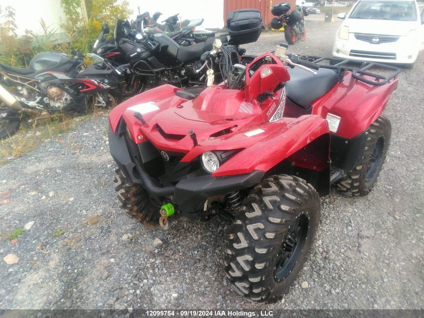 2017 Yamaha Yfm700 Fwad/Le VIN: 5Y4AMD2W6HA300950 Lot: 12099754