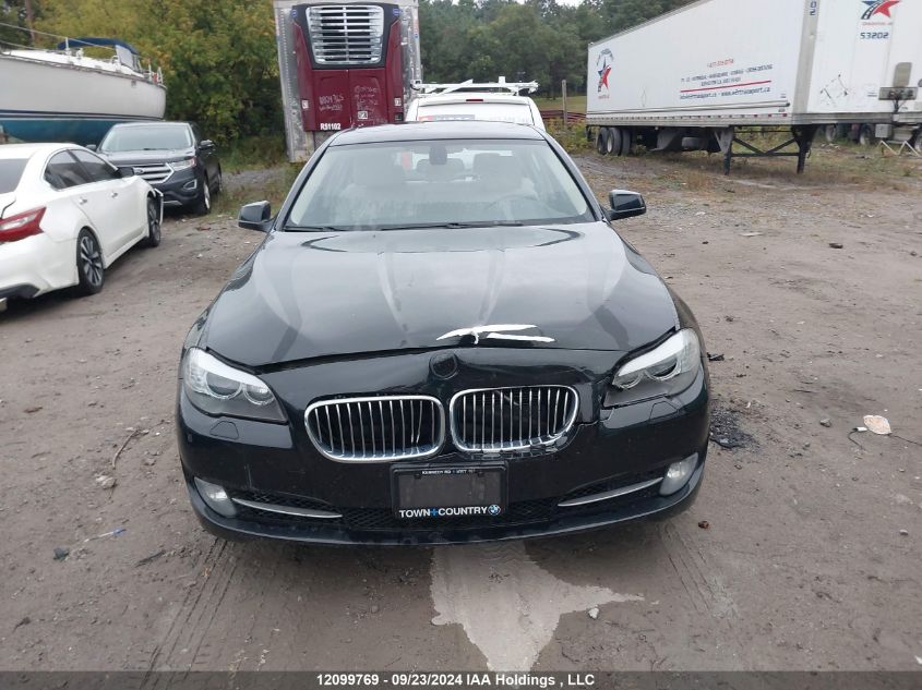 2012 BMW 5 Series VIN: WBAXH5C54CDW05208 Lot: 12099769