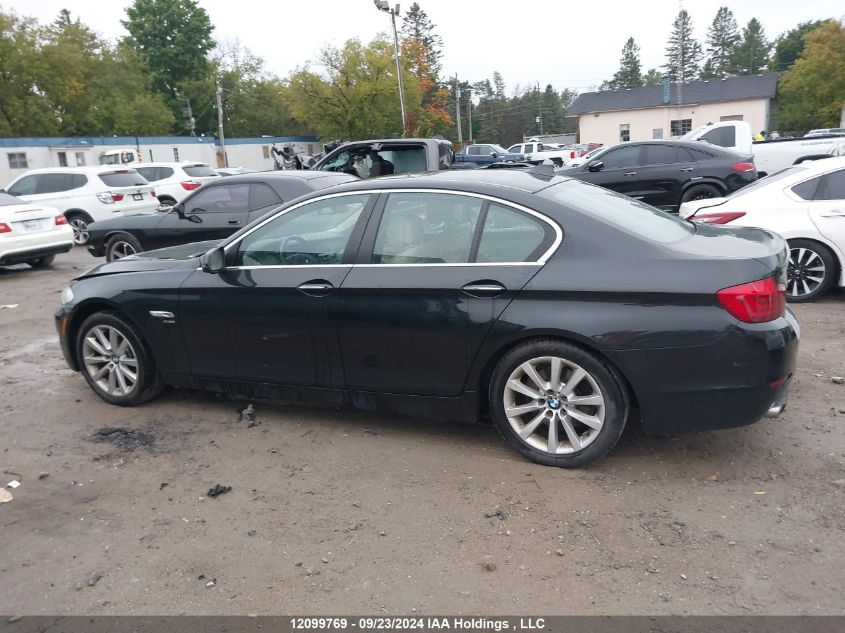 2012 BMW 5 Series VIN: WBAXH5C54CDW05208 Lot: 12099769