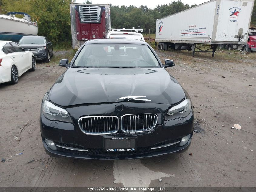 2012 BMW 5 Series VIN: WBAXH5C54CDW05208 Lot: 12099769