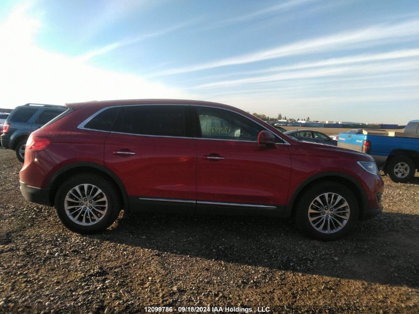 2016 Lincoln Mkx Select VIN: 2LMTJ8KR7GBL21224 Lot: 12099786