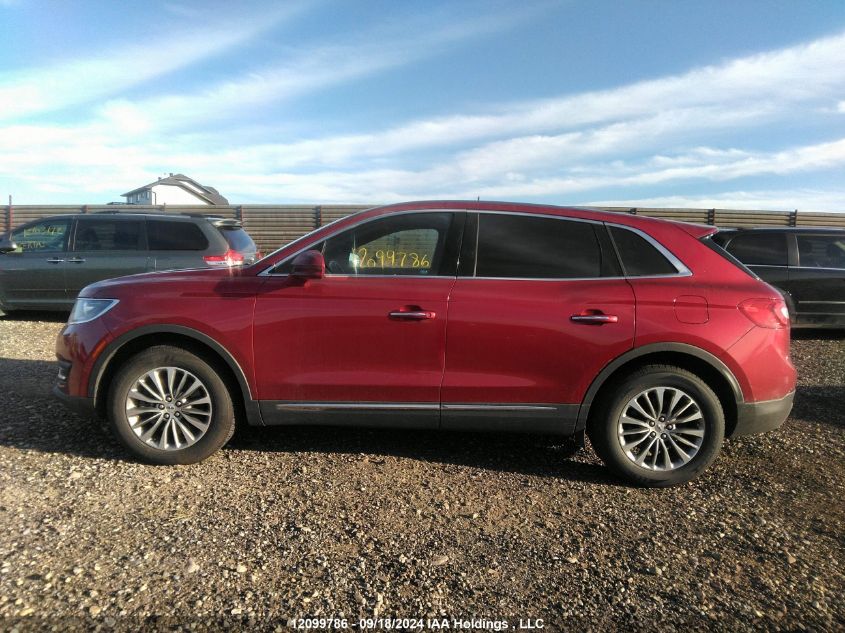 2016 Lincoln Mkx Select VIN: 2LMTJ8KR7GBL21224 Lot: 12099786