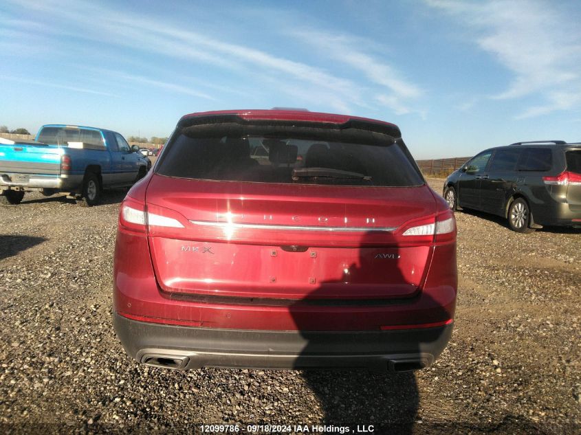 2016 Lincoln Mkx Select VIN: 2LMTJ8KR7GBL21224 Lot: 12099786