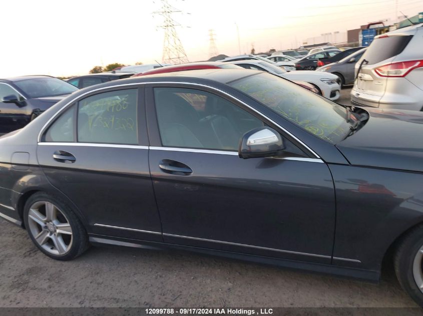 2009 Mercedes-Benz C 300 4Matic VIN: WDDGF81X09F329322 Lot: 12099788