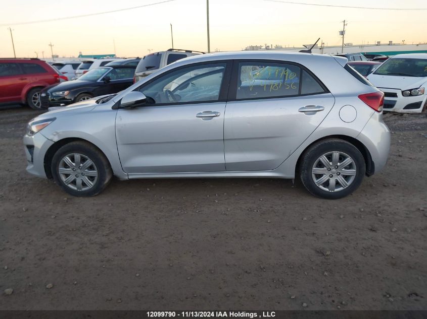 2022 Kia Rio 5-Door VIN: 3KPA25AD3NE498156 Lot: 12099790