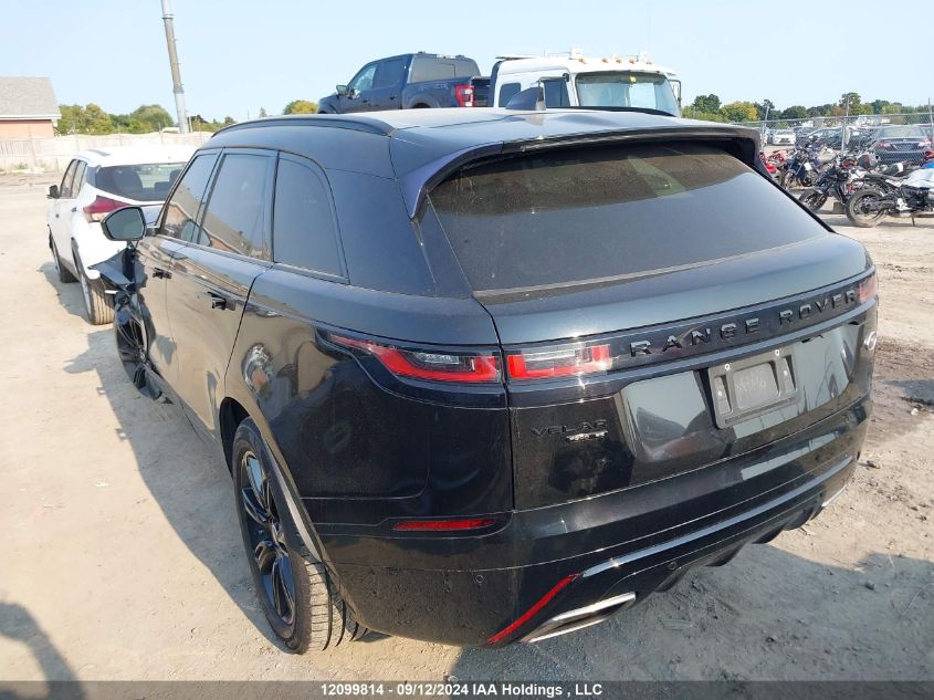 2019 Land Rover Range Rover Velar VIN: SALYL2FX0KA209223 Lot: 12099814