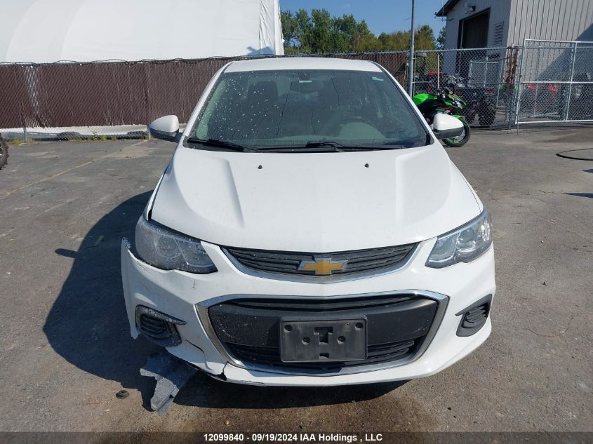 2017 Chevrolet Sonic VIN: 1G1JD5SH7H4167834 Lot: 12099840