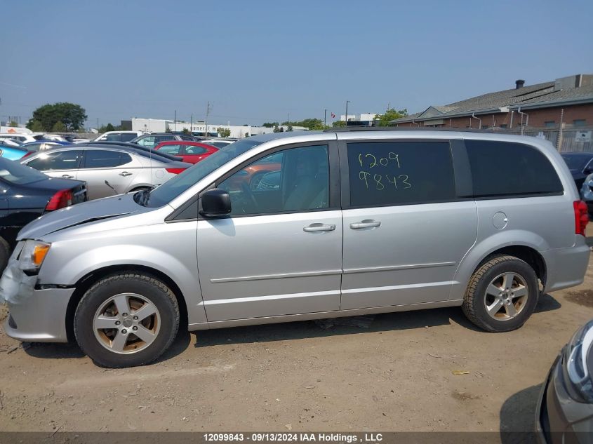 2012 Dodge Grand Caravan Se/Sxt VIN: 2C4RDGBG2CR385196 Lot: 12099843